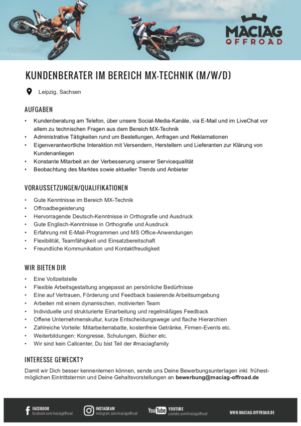 jobs enduro mountainbike magazine